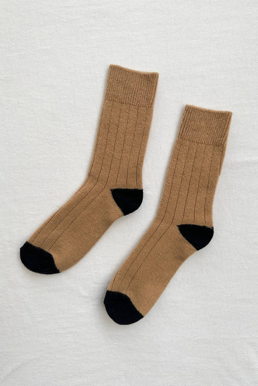 Classic Cashmere Socks: Grey Melange