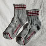 Girlfriend Socks (Mahogany)