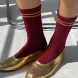 Boyfriend Socks (Cardinal)
