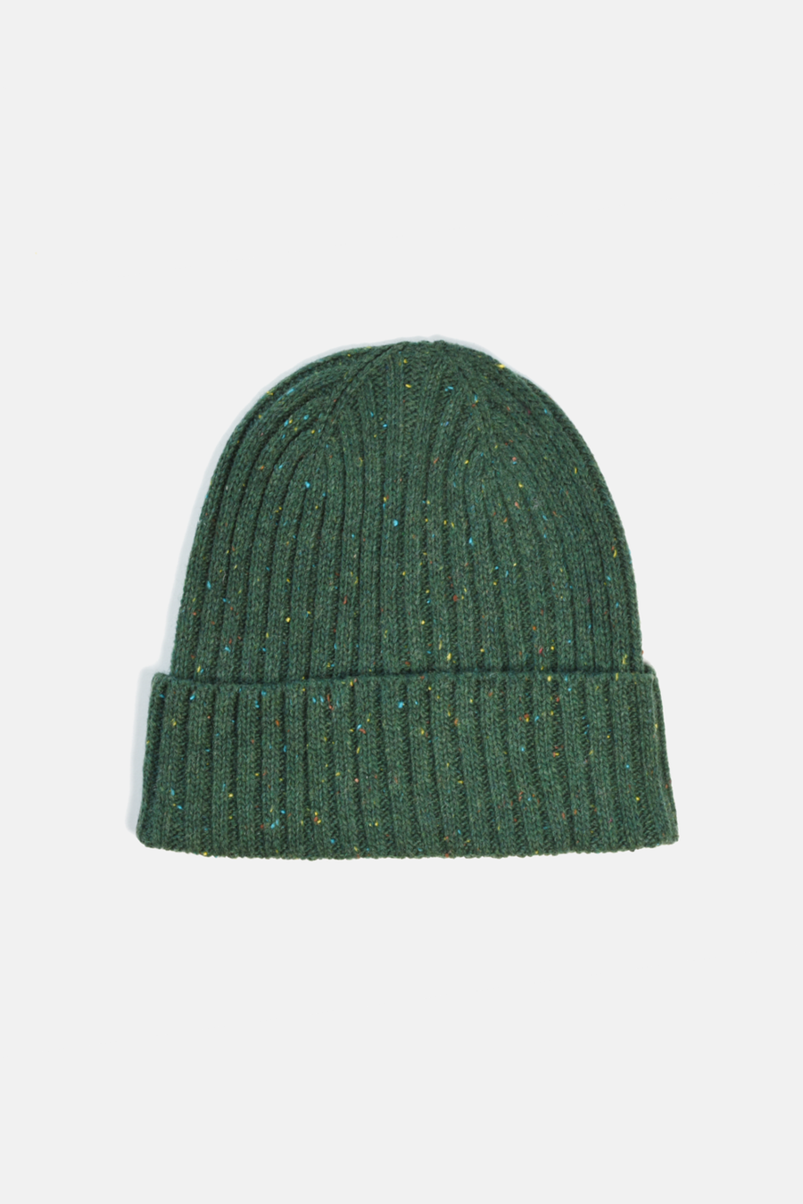 Donegal Wool Beanie: Oatmeal