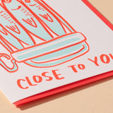 Sardine Love Letterpress Card