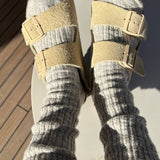 Cottage Socks: Ht. Grey