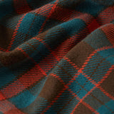 Bowery Flannel (Walnut Brown/Ultra Marine)