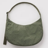 Large Nylon Crescent Bag (Caper)
