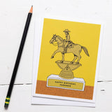 "Happy Birthday, Pardner" Greeting Card