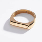 Tapered Bar Ring: Gold / 6