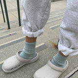 Cloud Socks: Mulberry