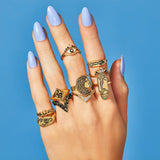Garden Ring (18K Gold Plated Stainless Steel)