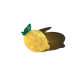 Lemon Fruit Claw Hair Clip