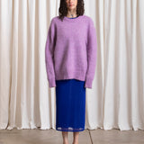 Oversized Mohair Pullover (Lilac)