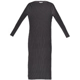 Pleated Mesh Dress (Shadow)