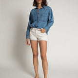 Oversized Denim Shirt (Palm Canyon)