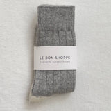 Classic Cashmere Socks: Camel