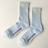 Boyfriend Socks (Pastel Sky)