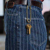 The Safety Keyholder: Brass / Work Patina