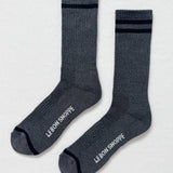 Boyfriend Socks (Charcoal)