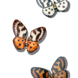 Hand-painted Tiger Moth Claw Hair Clip | Eco-Friendly (Copy): Animal
