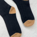 Classic Cashmere Socks: Camel