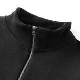 Super Weight Quarter Zip (Black)