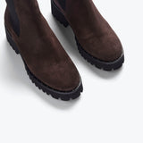 Brooke Rain Resistant Boot (Espresso Suede)