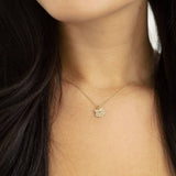 Magic Charm Cat Necklace (Silver)