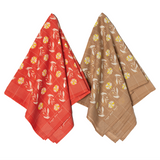 "hope dies last" cotton voile bandana - mocha