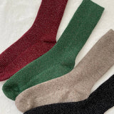 Winter Sparkle Socks (Champagne)