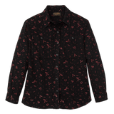 W's Rangeland Flannel (Black/Red)