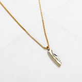 Sloane Stay Sharp Safety Utility Necklace - Gold or Silver : Stainless Steel Chain