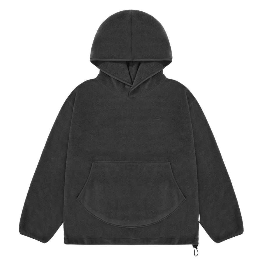 Sunrise Fleece Snap Hoodie (Dark Grey)