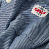 Trademark Shirt (Blue Chambray Micro Stripe)