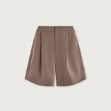 Mariya Easy Pleat Short 4.5 (Deep Taupe)