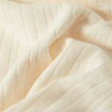 Pointelle Slim Fit Tank (Off White)