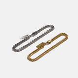 5mm Thin Steel Chain Bracelet