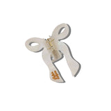 Coquette Bow Claw Hair Clip (Red Plaid)