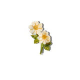 Daisy Stem Claw Hair Clip