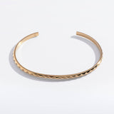 Pyramid Spike Cuff Bracelet: Narrow