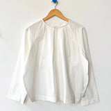 Julienne Long Sleeve Top (White)