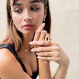Heart Locket Ring (Gold / 7)