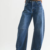 Barrel Jean (Dark Denim)