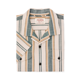 Short Sleeve Chambray Camp Shirt (Natural/Khaki)