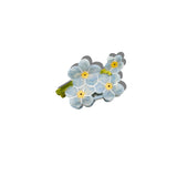 Forget-Me-Not Claw Hair Clip