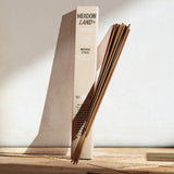 Meadowland Incense Sticks – Grass, Cedar & Patchouli | Slow Burning, 20-Pack