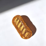 Hand-painted Baguette Bread Claw Hair Clip
