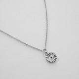 Magic Charm Daisy Necklace (Silver)