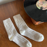 Classic Cashmere Socks: Camel