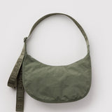 Medium Nylon Crescent Bag (Caper)