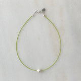 Essential Pearl Necklace: Matcha