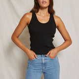 The Debbie Tank (True Black)