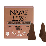 Nameless Earth Incense Cones  (Mineral, Smoke & Fig | 20-Pack)